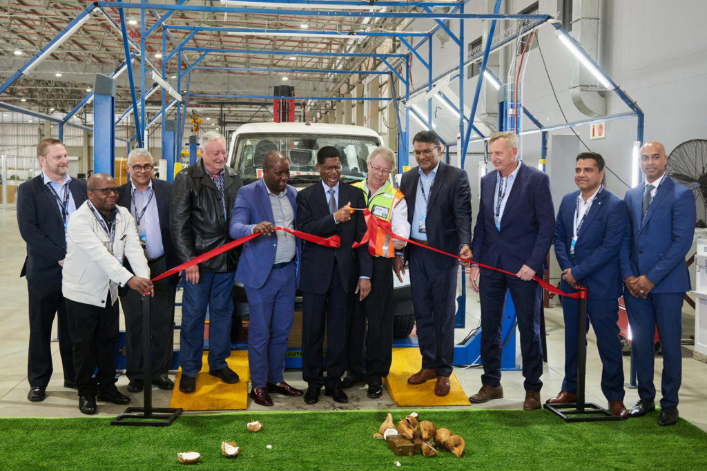 Mahindra South Africa assembly facility opening in Durban with new Pik Up production line